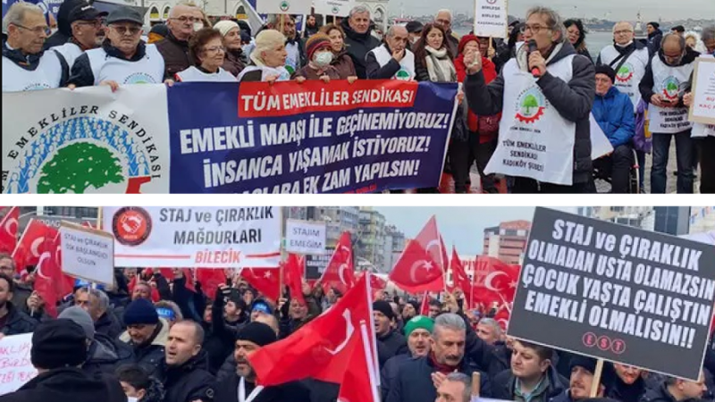 EMADDER İstanbul'da, Staj ve Çıraklık Mağdurları Ankarada Eylem Yaptı! Adalet Talep Ediyorlar