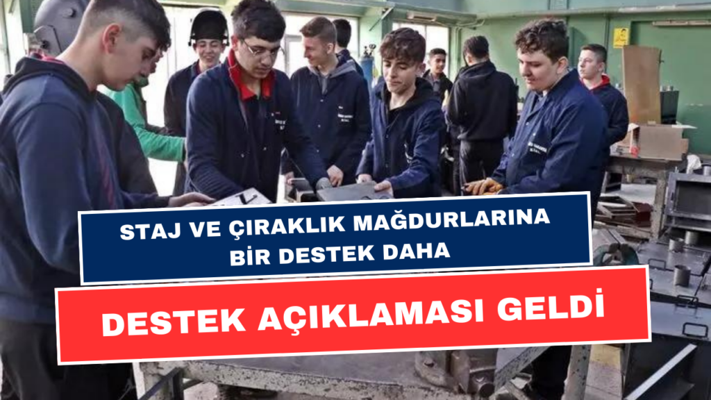 TBMM İdare Amiri, Staj ve Çıraklık Sigortası Mağdurlarına Destek Verdi