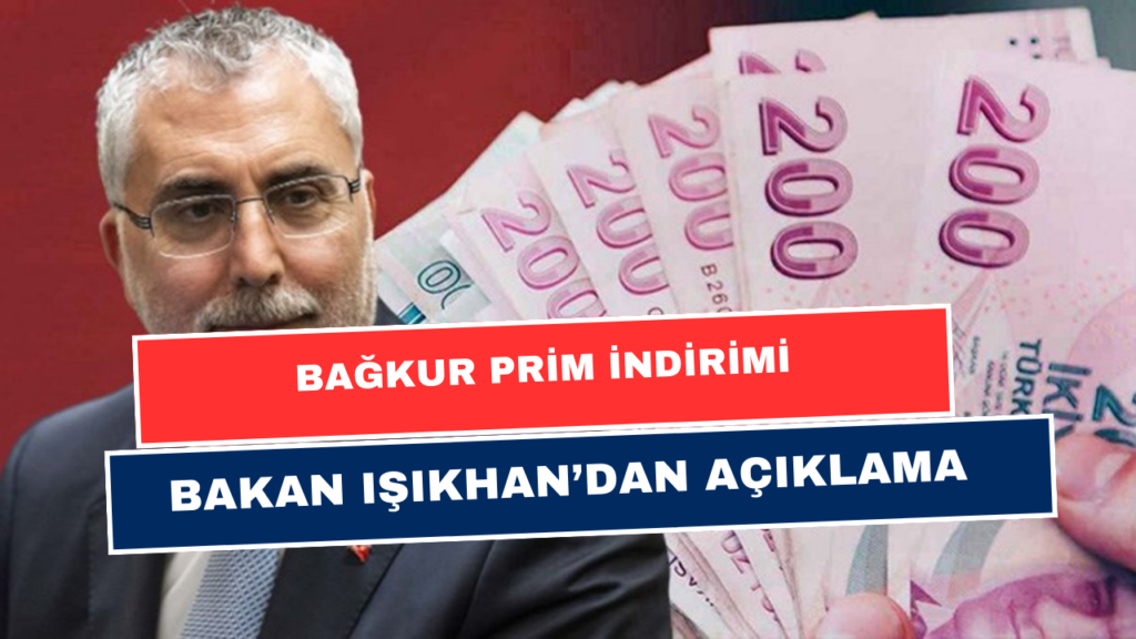 Bakan Işıkhan'dan BAĞKUR'luya Prim Gün Sayısı 7200'e Düşüyor Açıklaması! Müjde Geldi