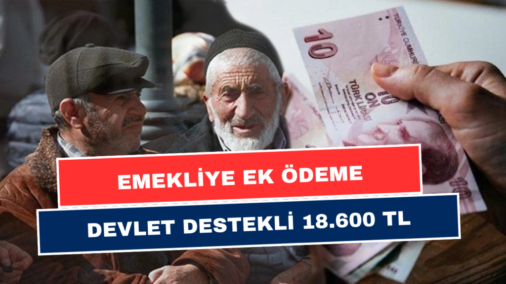 Emekliye 16.800 TL Ek Ödeme! Devlet Desteğiyle Emekliye İlave Destek