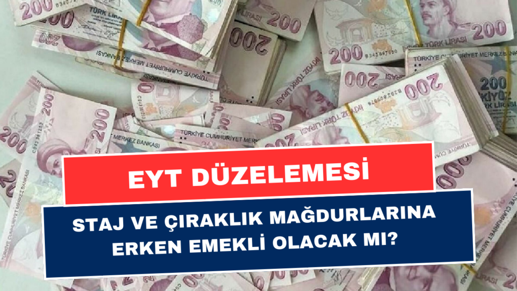 EYT’de Staj ve Çıraklık Mağduriyeti Son Buldu! Yeni Düzenlemenin Detayları Belli Oldu!