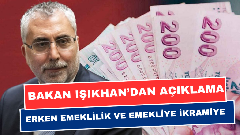 Vedat Işıkhan'dan Kritik Açıklama! Emeklilik Sistemi Değişikliği ve İkramiye Açıklaması!