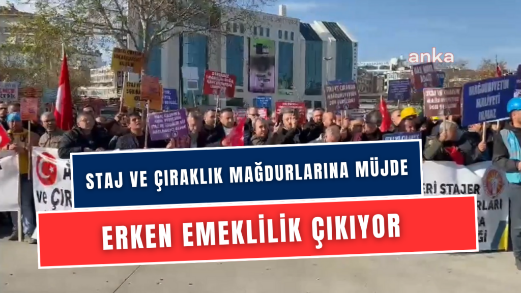 Staj ve Çıraklık Mağdurları İçin Erken Emeklilik Müjdesi: 2000-2008 SGK Girişi Olanlara Yeni Dönem Başlıyor!