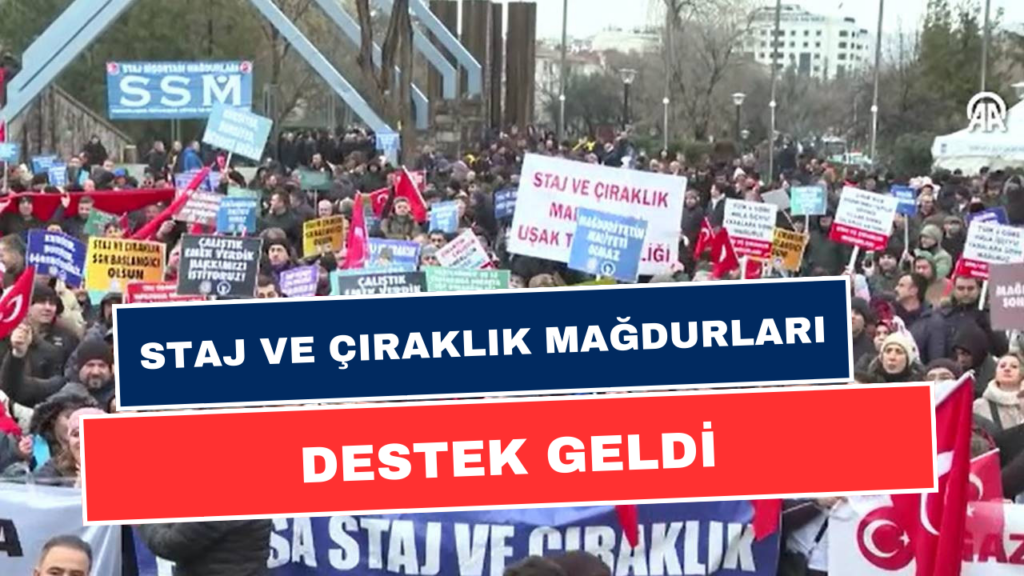 Staj ve Çıraklık Sigortası Mağdurlarına Yeni Hamle! O İsim Bu İşi Çözecek!