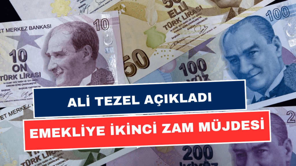 Ali Tezel Emekliye REKOR ZAM Oranını Bir Bir Açıkladı! Canlı Yayında Müjdeyi Verdi