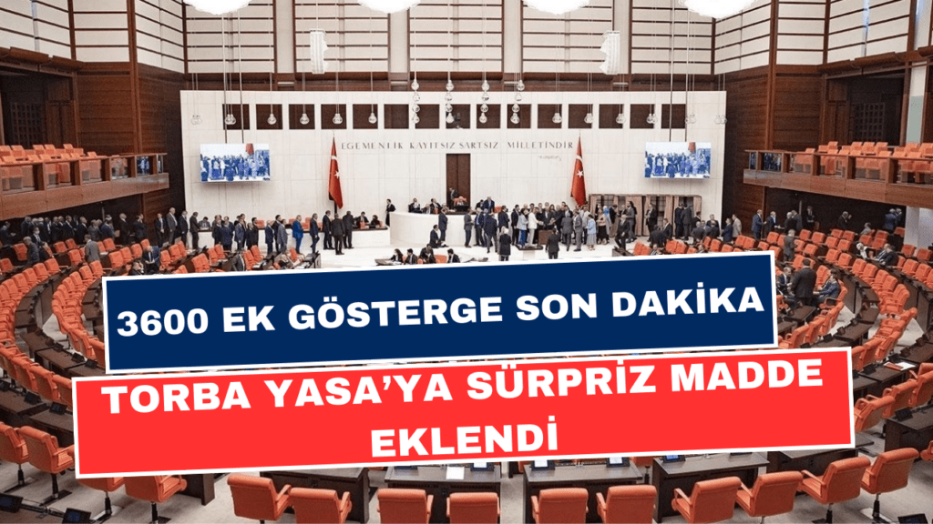 3600 Ek Gösterge Son Dakika! Ek Gösterge Ne Zaman Çıkacak? Torba'ya Sürpriz Olarak Eklendi